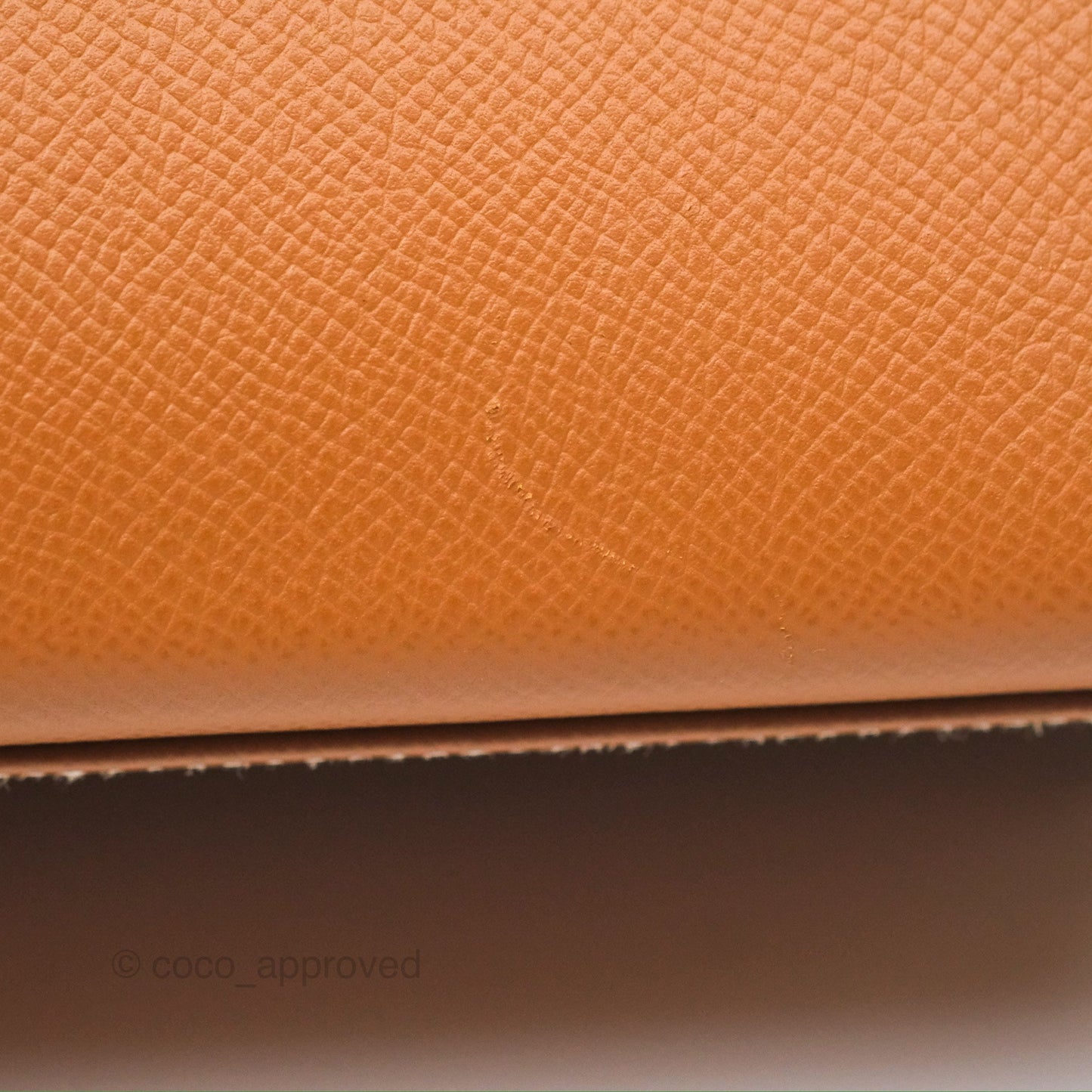 Hermès Kelly 25 Sellier Gold Epsom Gold Hardware