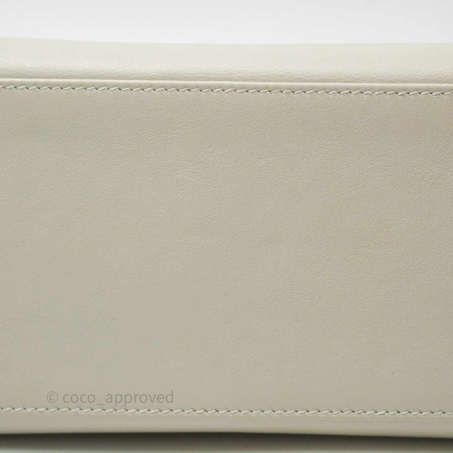 Hermès Retourne Swift Kelly 25 Gris Perle 80 Gold Hardware