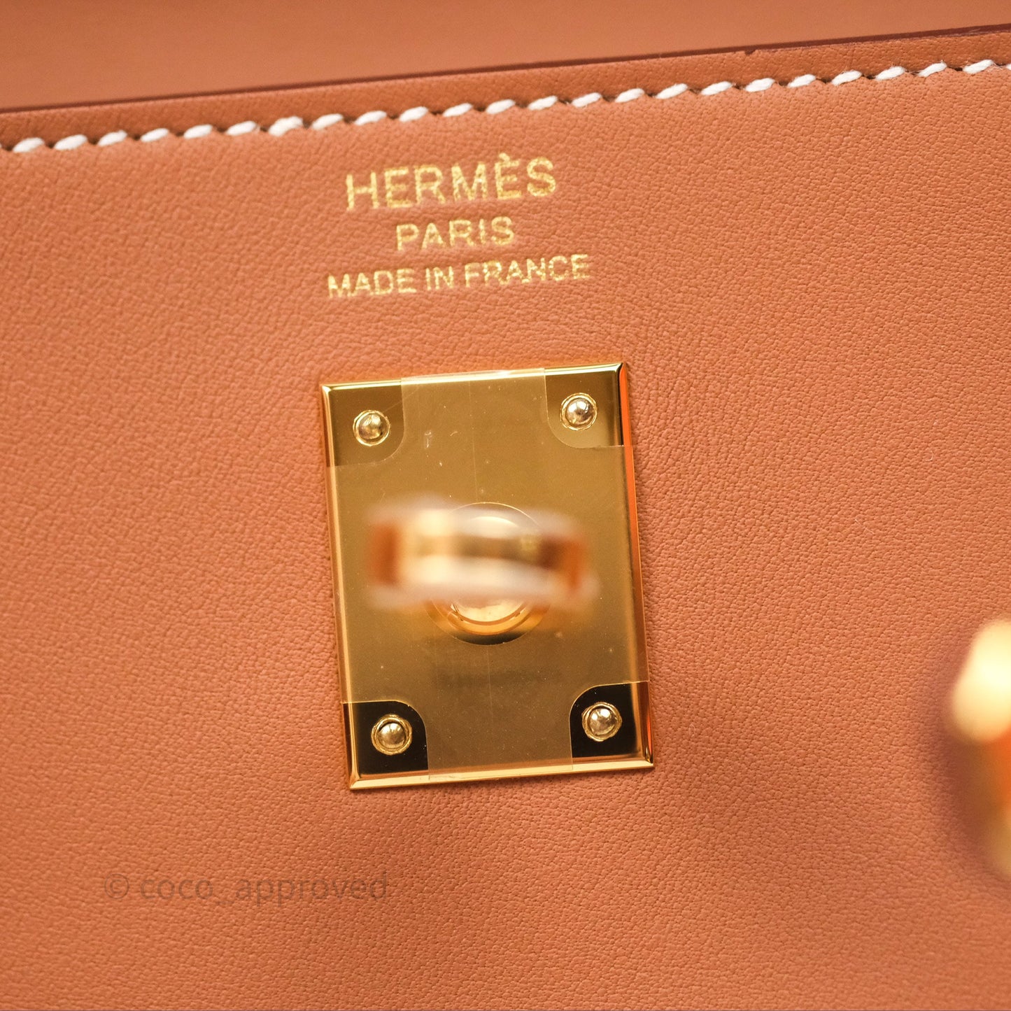 Hermès Kelly Moove Gold 37 Swift Gold Hardware