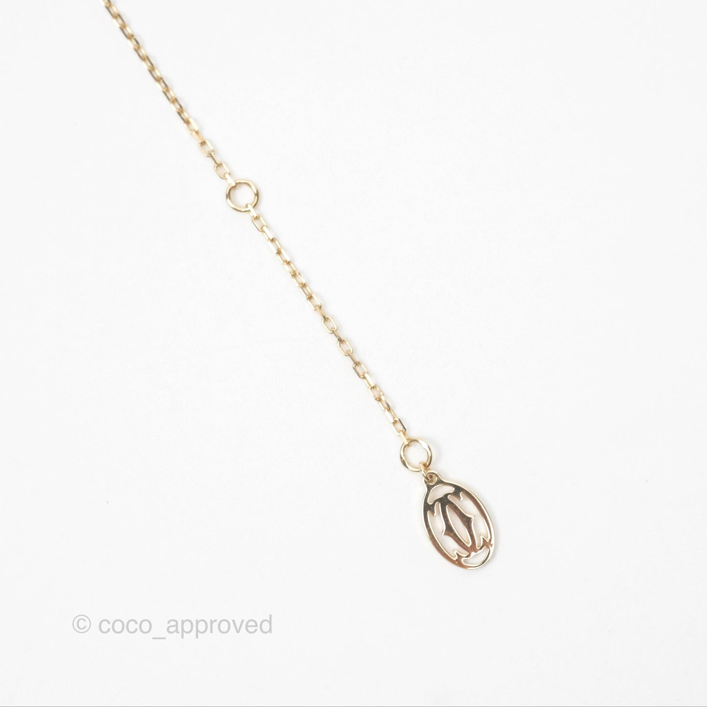 Cartier d'Amour Necklace Large Diamond 18K Gold