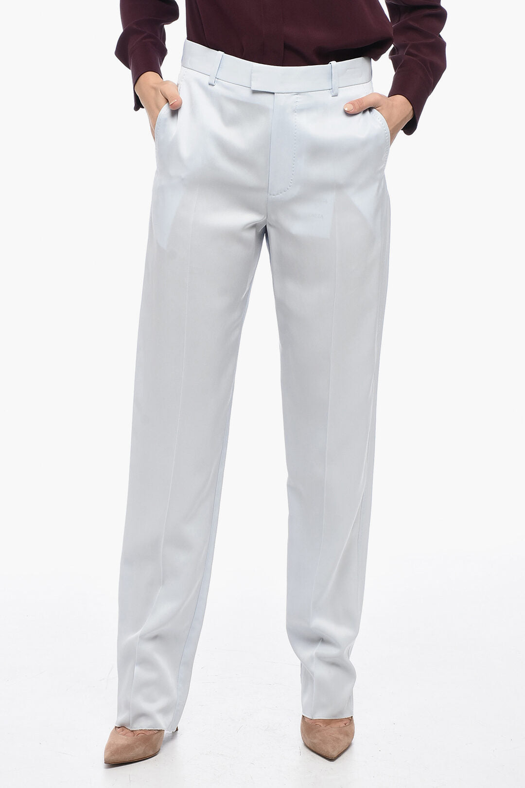 Luxury Bottega Veneta Straight-Fit FLUID Pants