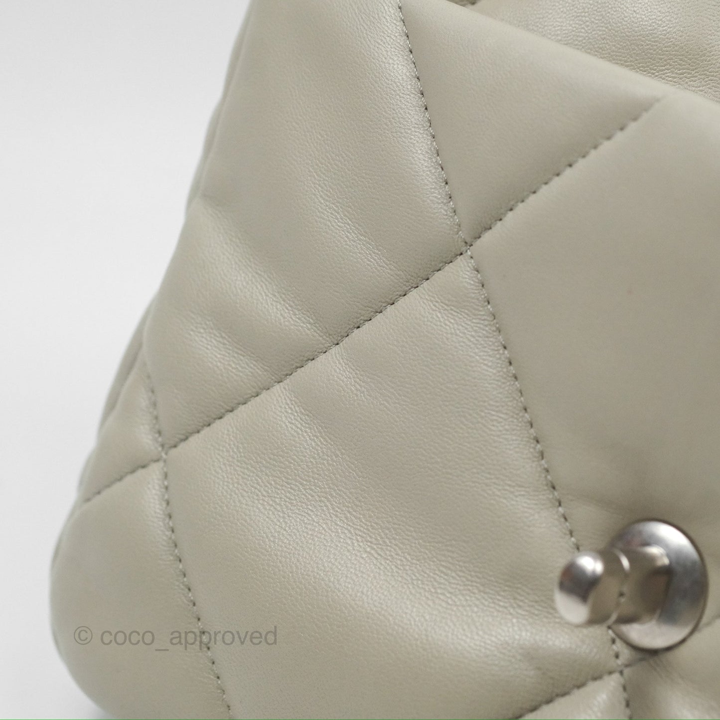 Chanel 19 Small Sage Green Mixed Hardware
