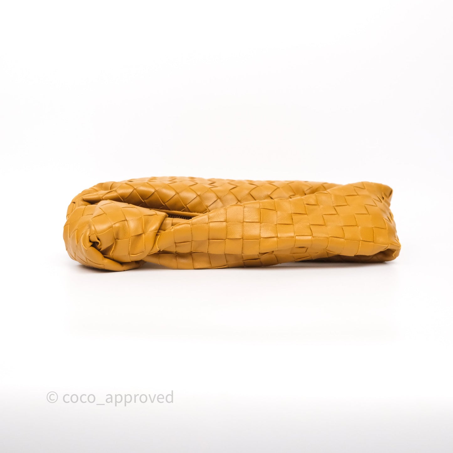 Bottega Veneta Teen Jodie Caramel Intrecciato Lambskin