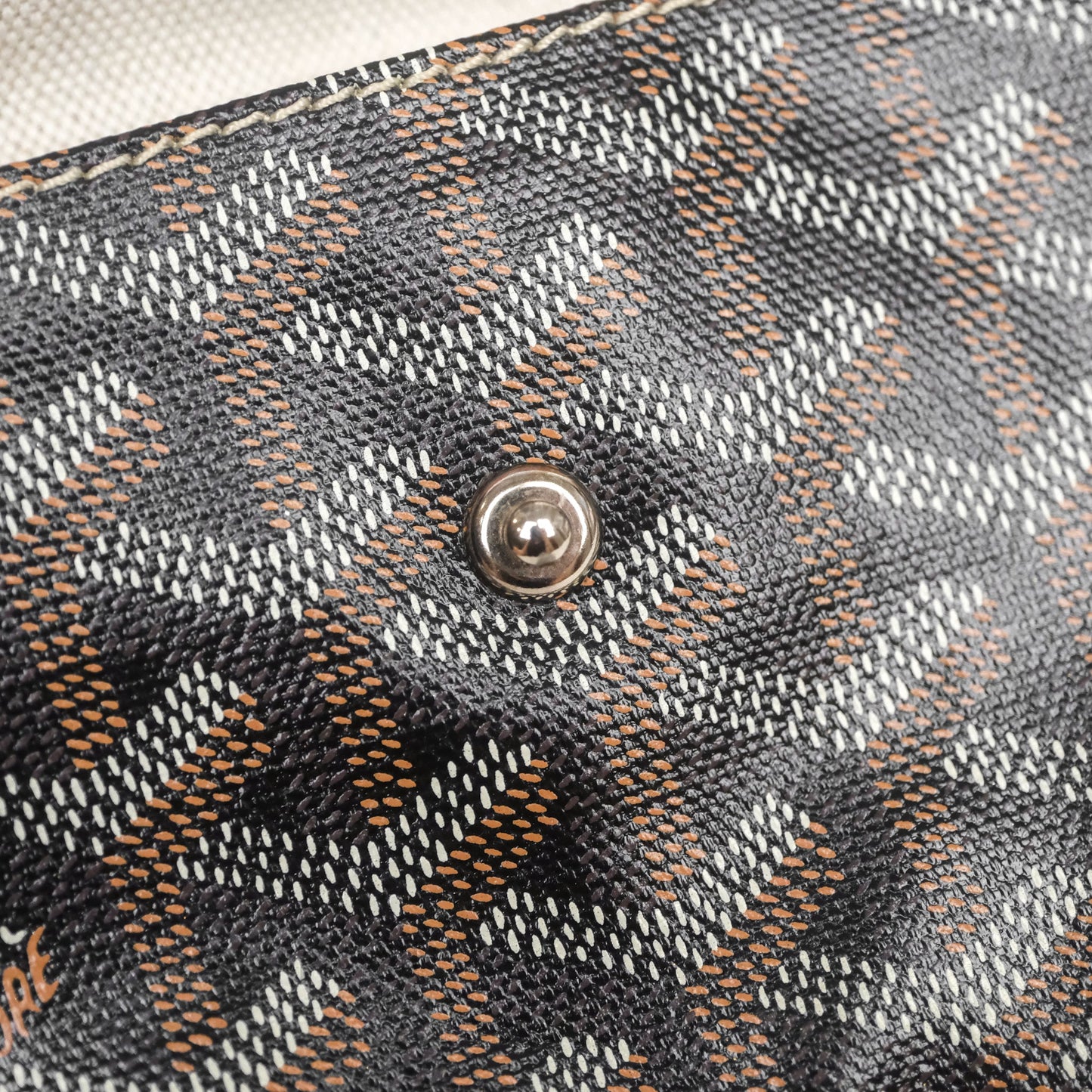 Goyard Saint Louis Tote Bag GM Black/Tan