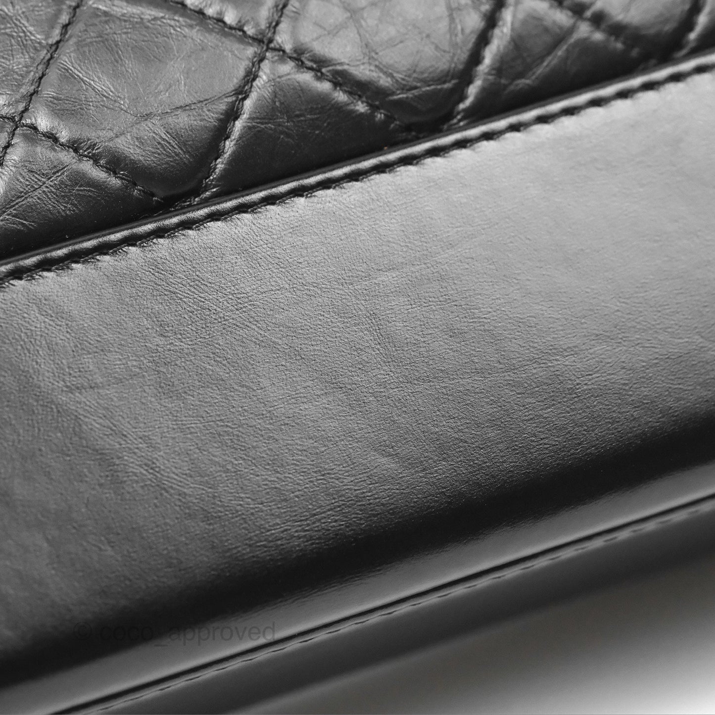Chanel New Medium Gabrielle Hobo Quilted Black Aged Calfskin
