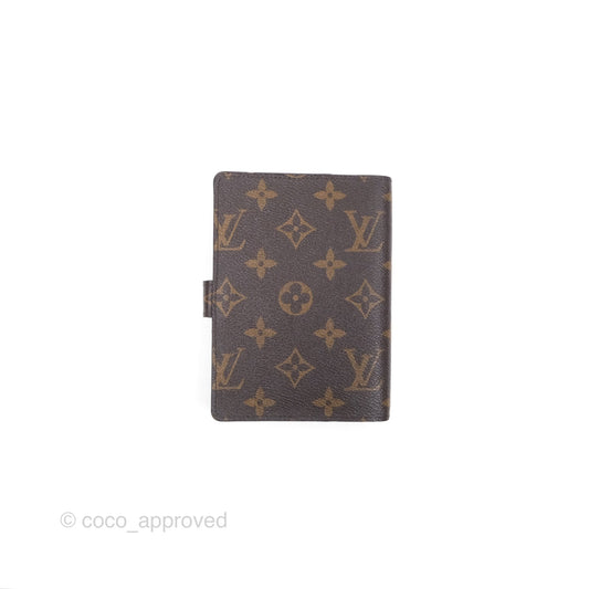 Louis Vuitton Small Ring Agenda Cover Monogram Canvas