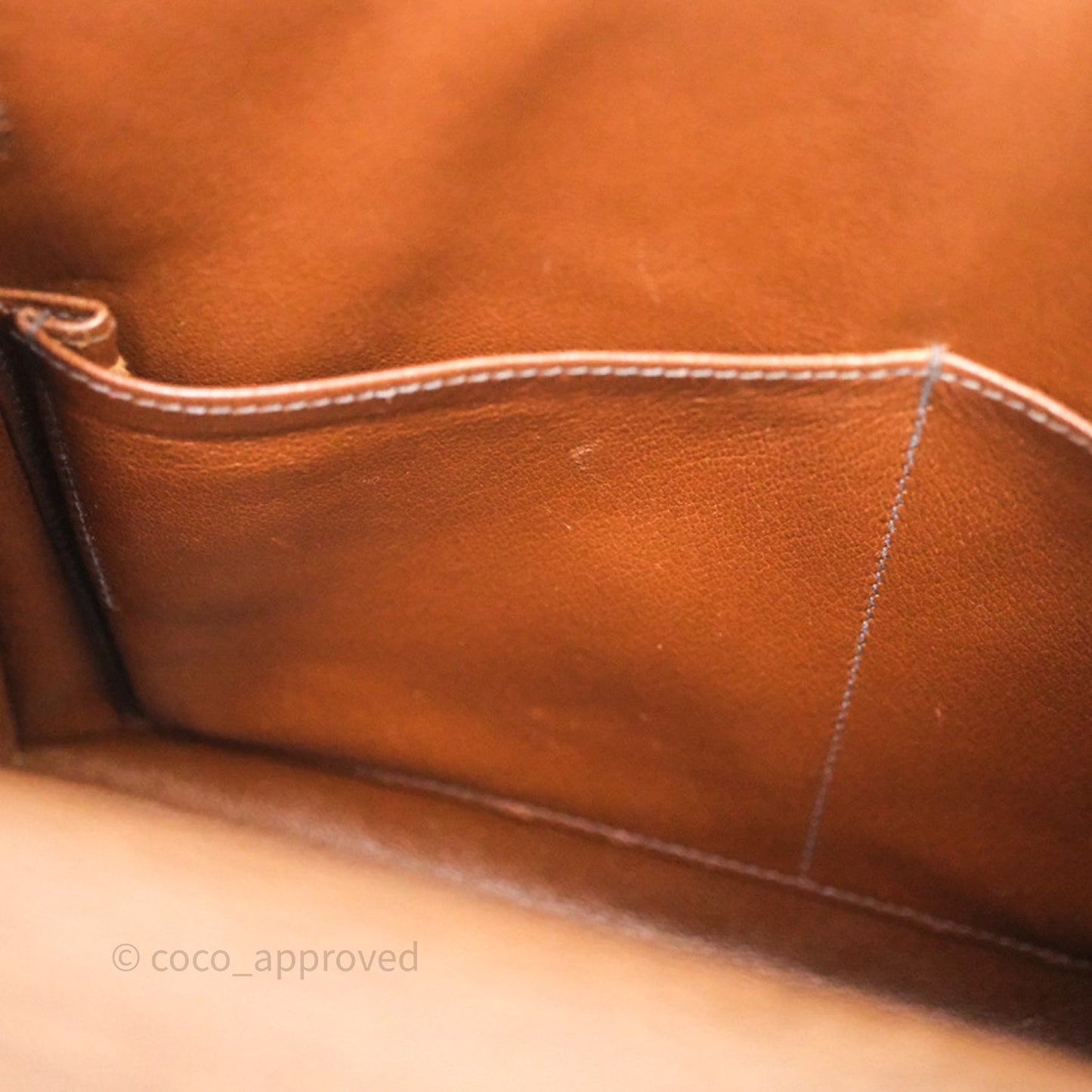 Hermès Kelly 28 Chocolate Ostrish Sellier Gold Hardware