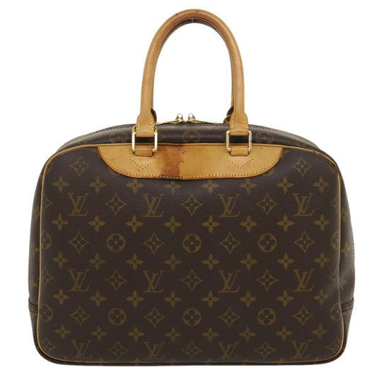 LOUIS VUITTON Monogram Deauville Hand Bag M47270 LV 29680
