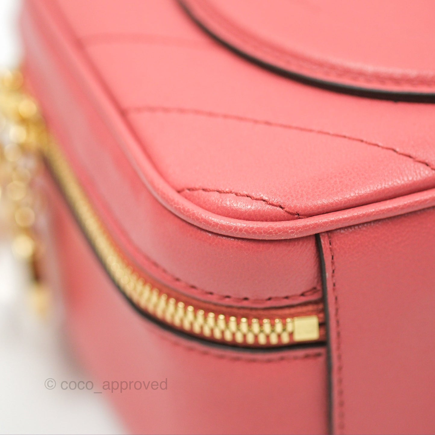Gucci Blondie Top Handle Bag Pink Leather