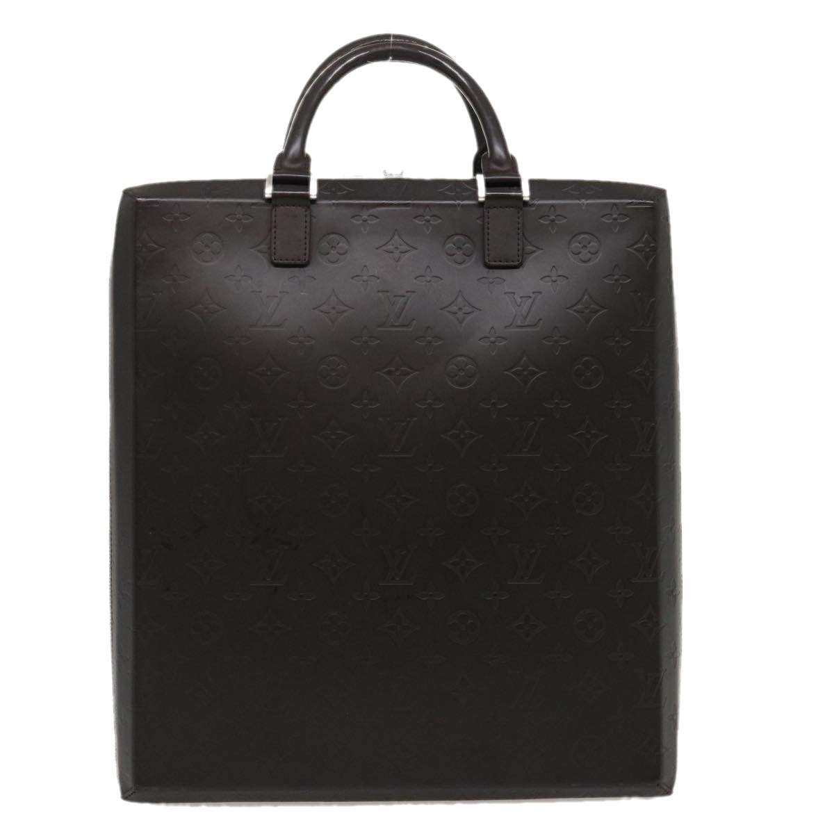 LOUIS VUITTON Monogram Grasse Erwin Hand Bag Black M46580 LV 29793