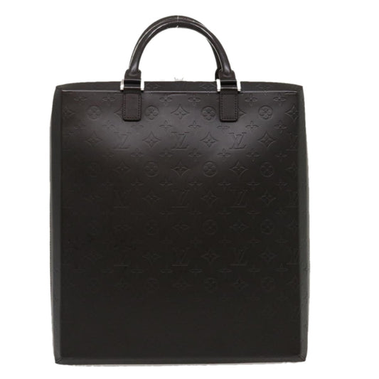 LOUIS VUITTON Monogram Grasse Erwin Hand Bag Black M46580 LV 29793