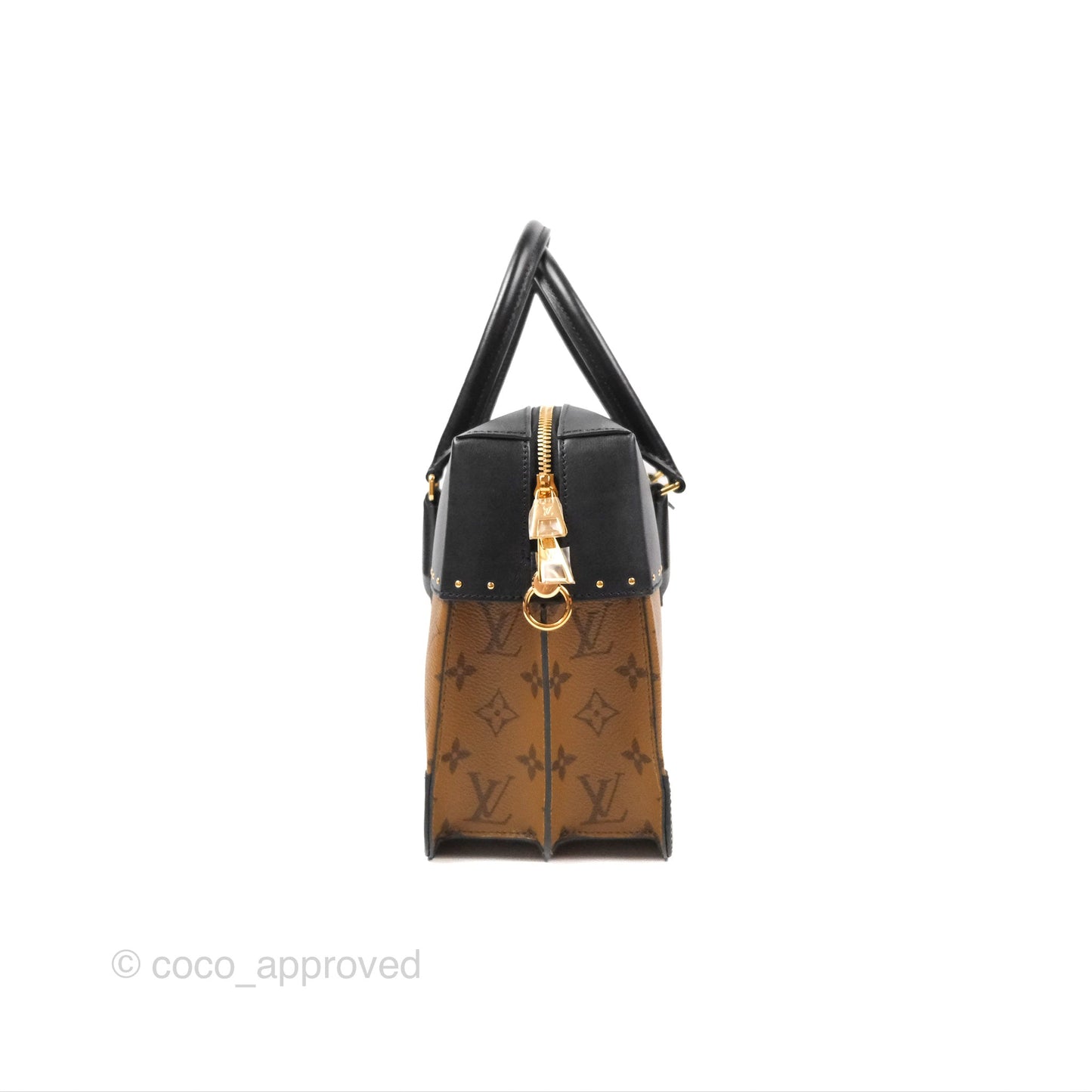 Louis Vuitton City Malle MM Reversed Monogram Black
