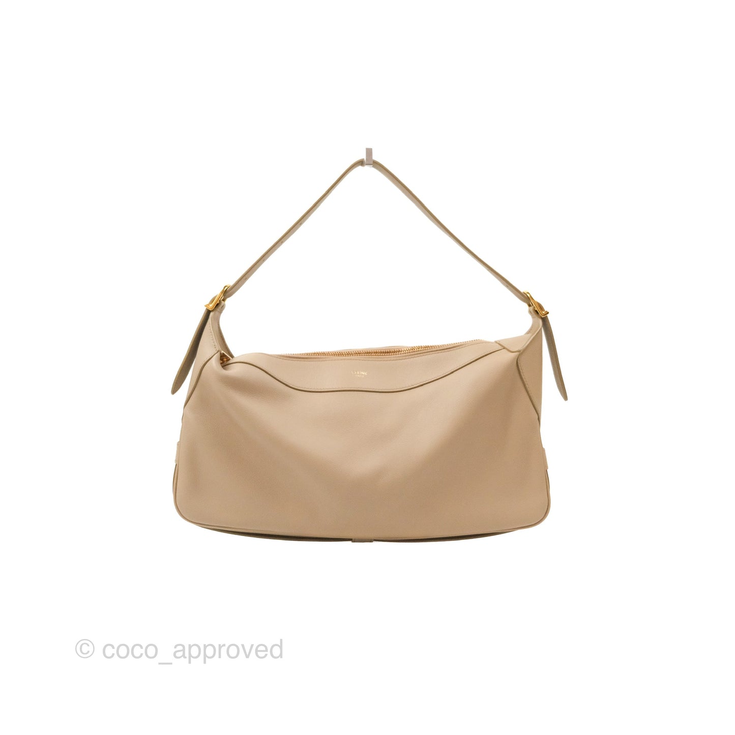 Celine Medium Romy Shoulder Bag Safari Supple Calfskin