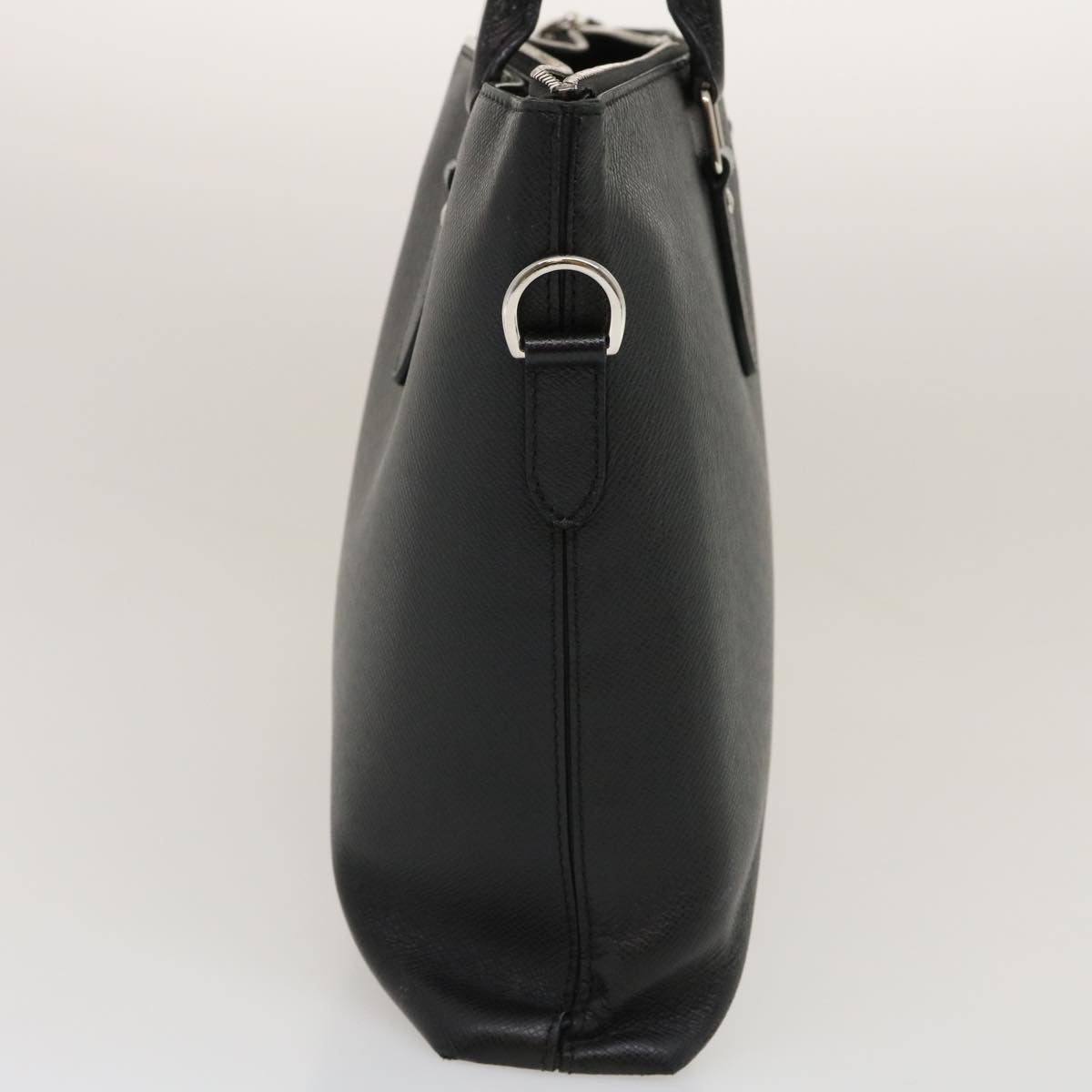 LOUIS VUITTON Taiga Leather Anton Business Bag Black M33416 LV 29838