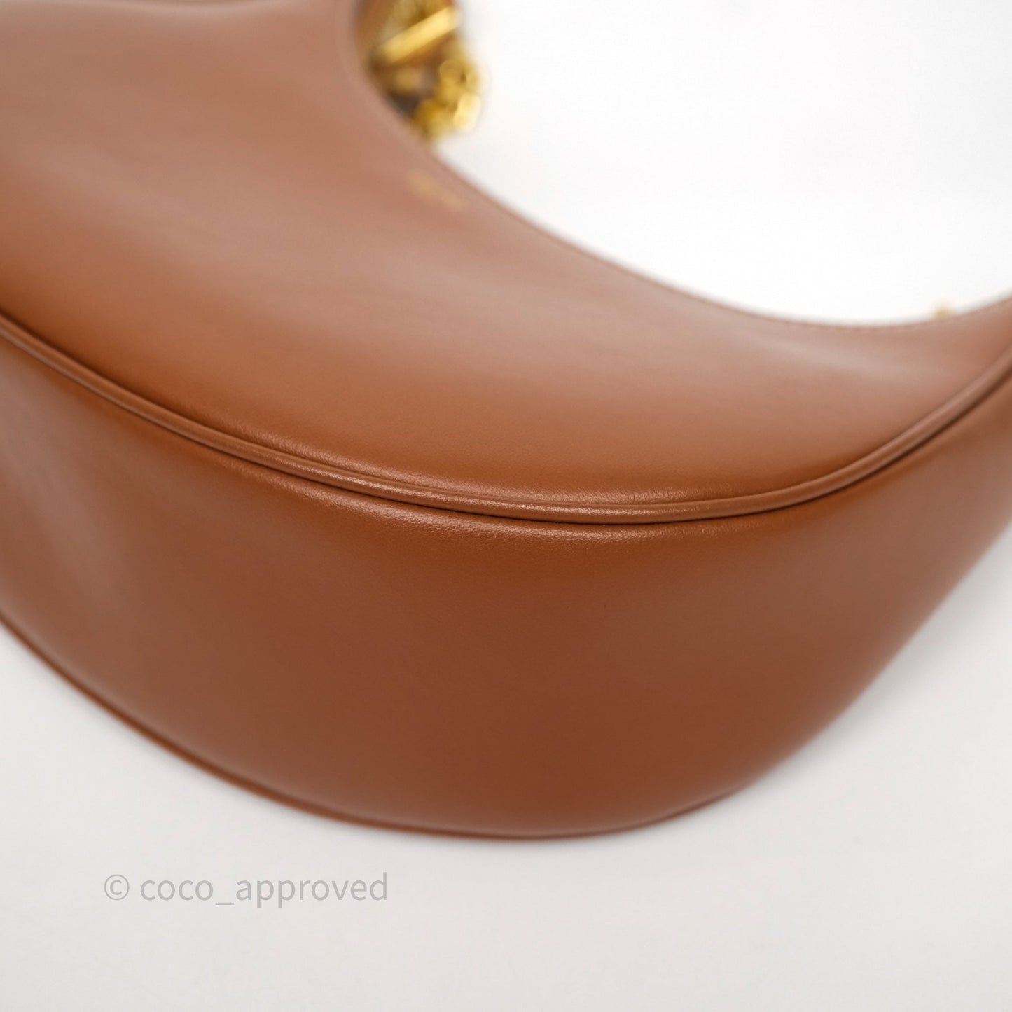 Celine Medium Ava Chain Bag Tan Calfskin