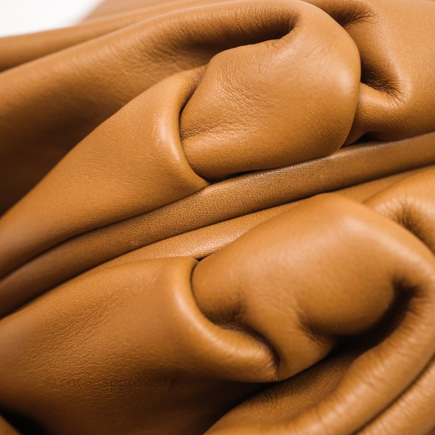Bottega Veneta The Pouch Camel Butter Calfskin