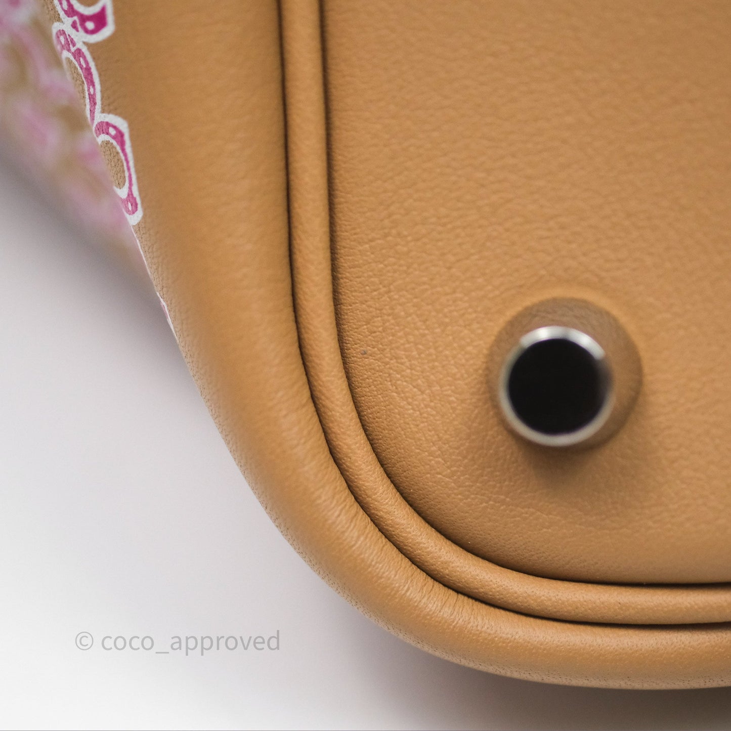 Hermès Picotin Lock 18 Lucky Daisy Chai 0M/ Rose 5T Swift Palladium Hardware