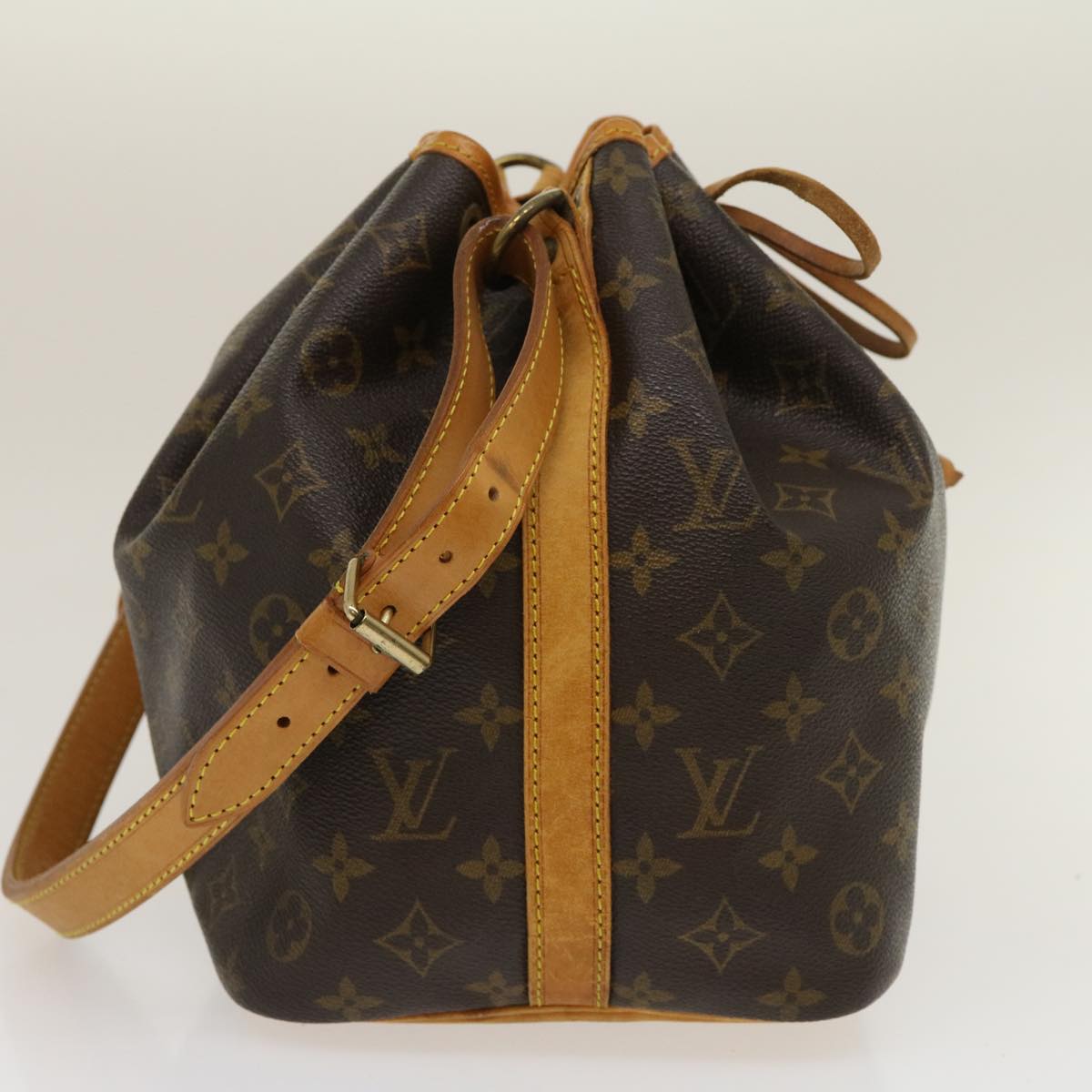 LOUIS VUITTON Monogram Petit Noe Shoulder Bag M42226 LV 29985