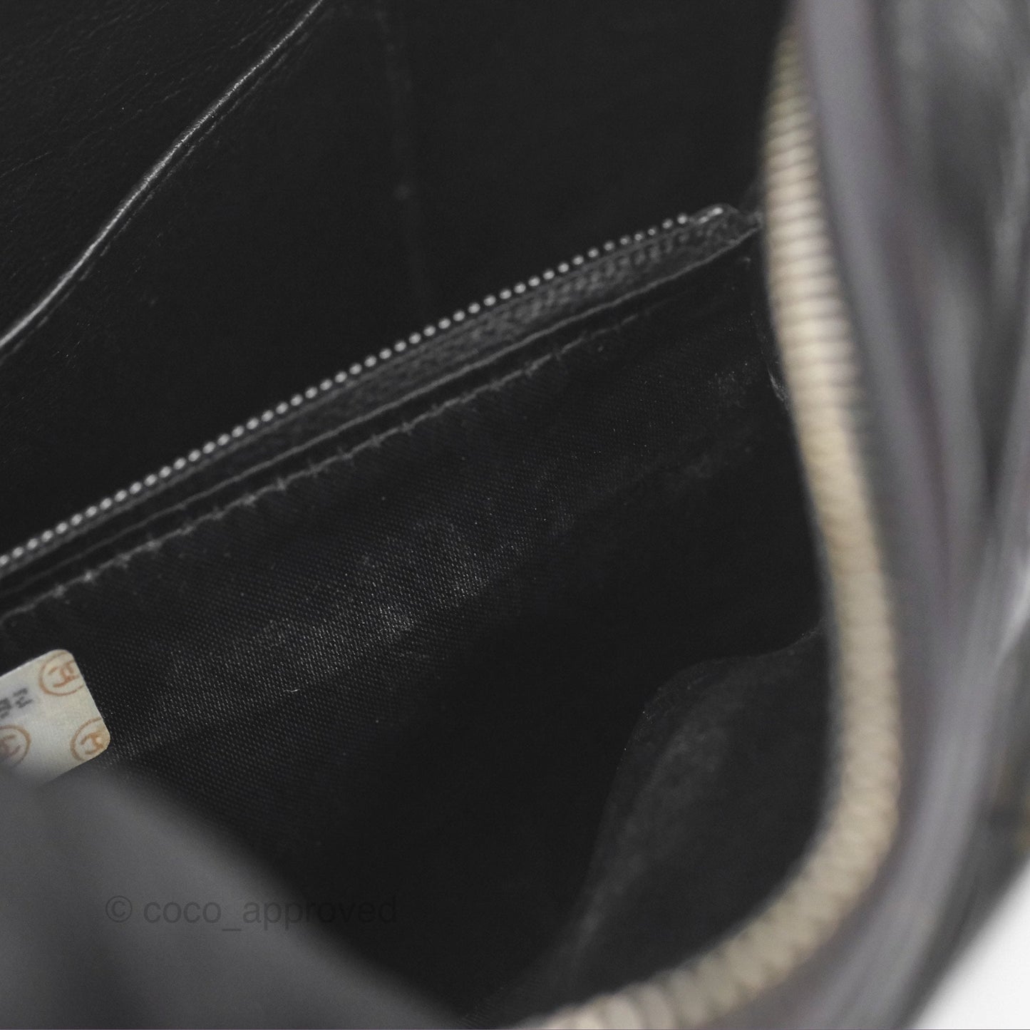 Chanel Vintage Small Camera Bag Black Lambskin Gold Hardware