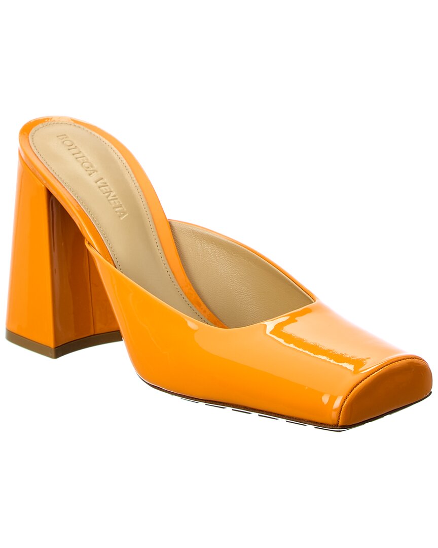 Luxury Bottega Veneta Tower Patent Pump