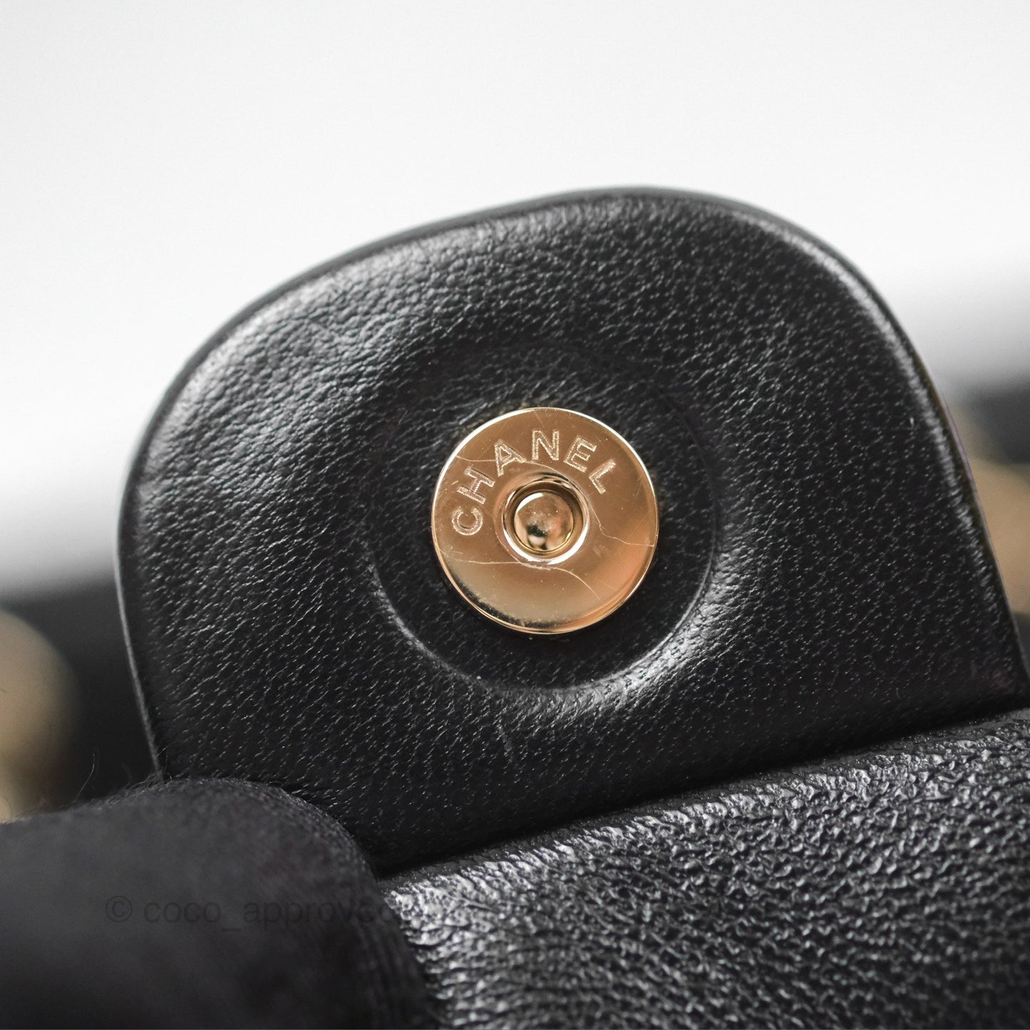 Chanel Quilted Small Duma Drawstring Backpack Black Lambskin