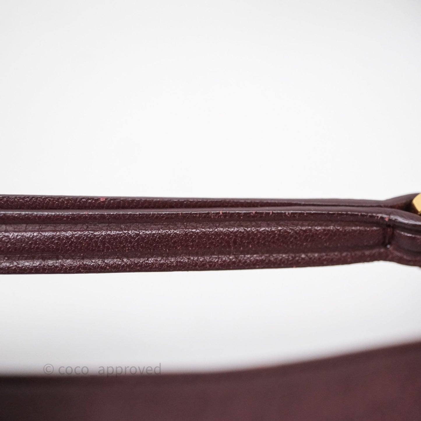 Miu Miu Bumbag Burgundy/Pink Gold Hardware