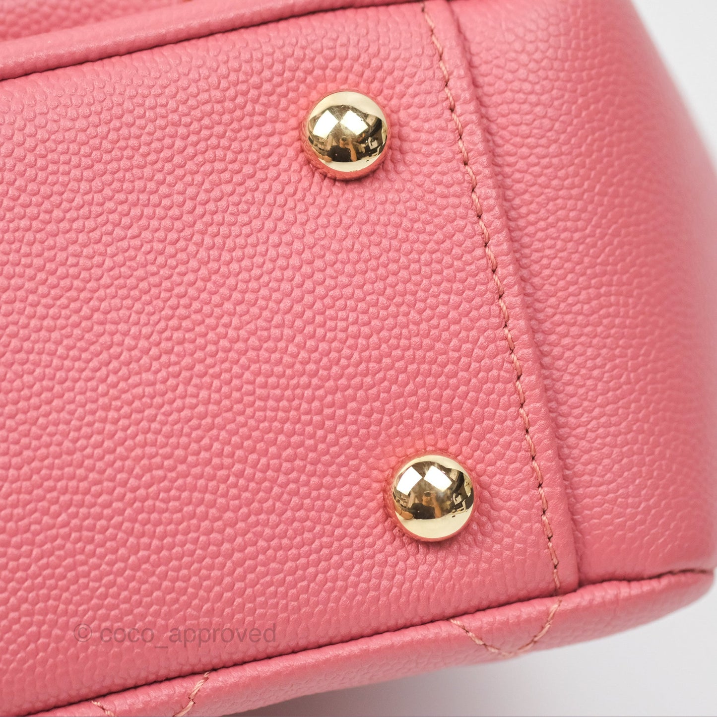 Chanel Quilted Medium Business Affinity Flap Pink Caviar Gold Hardware