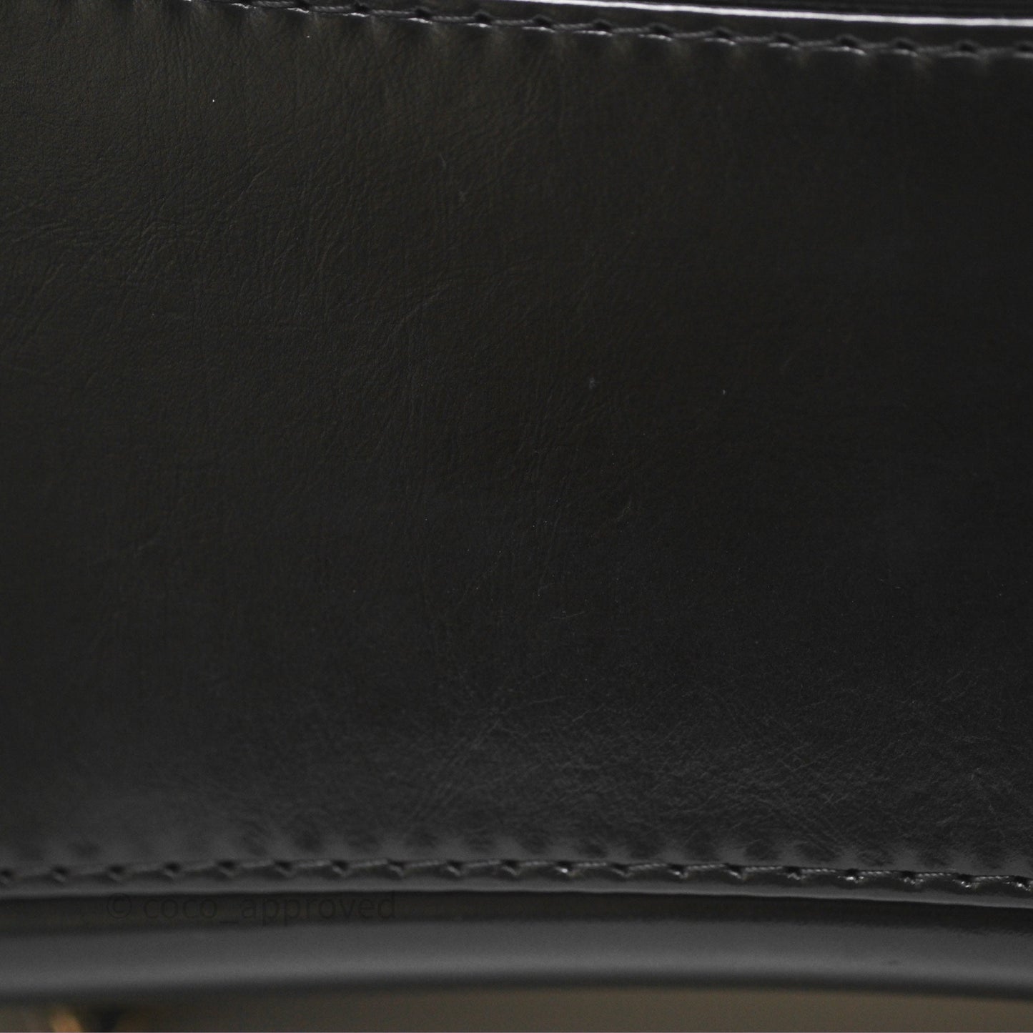 Chanel Small Gabrielle Backpack White Black Aged Calfskin