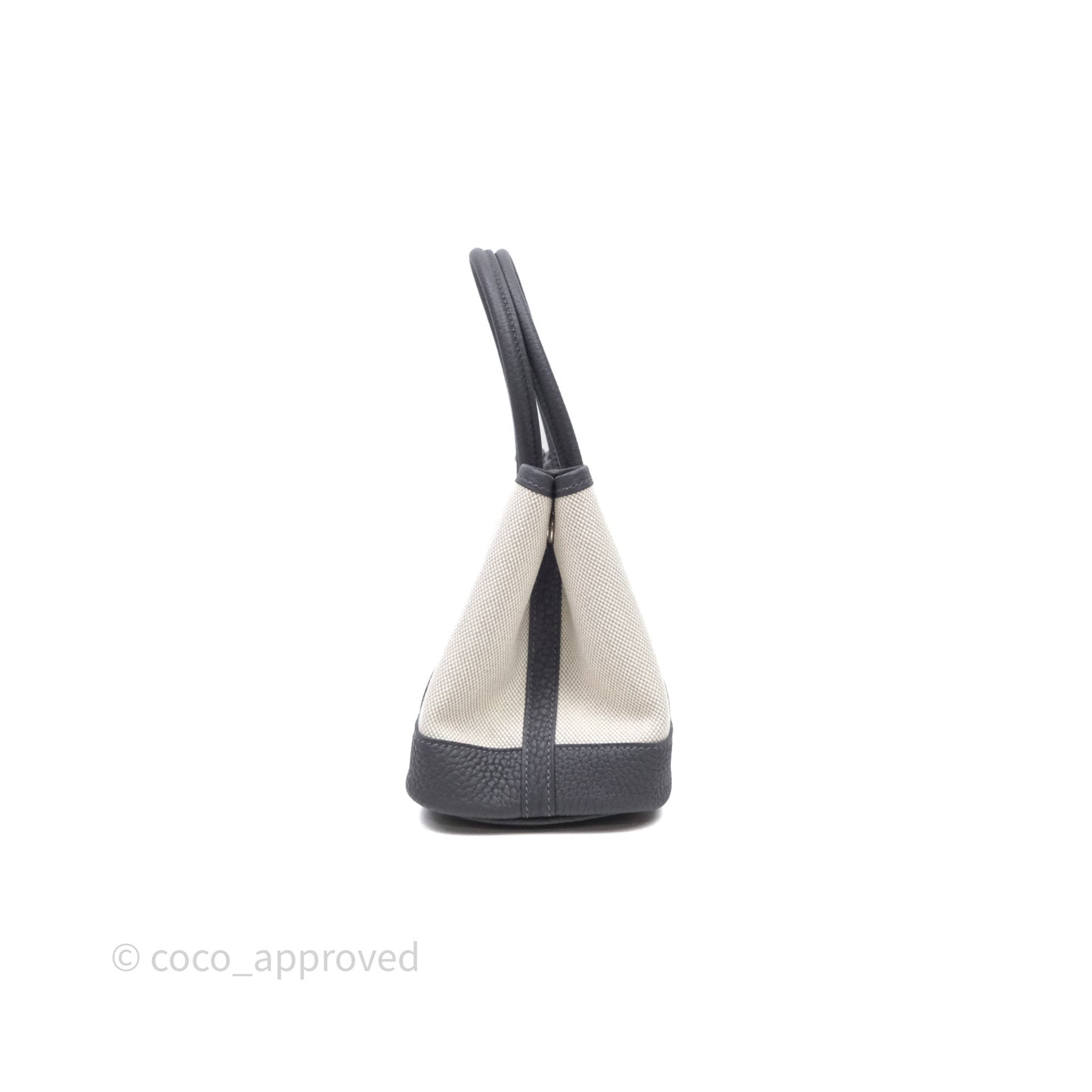 Hermes Mini Garden Party Bleu Glacier/ Ardoise Palladium Hardware