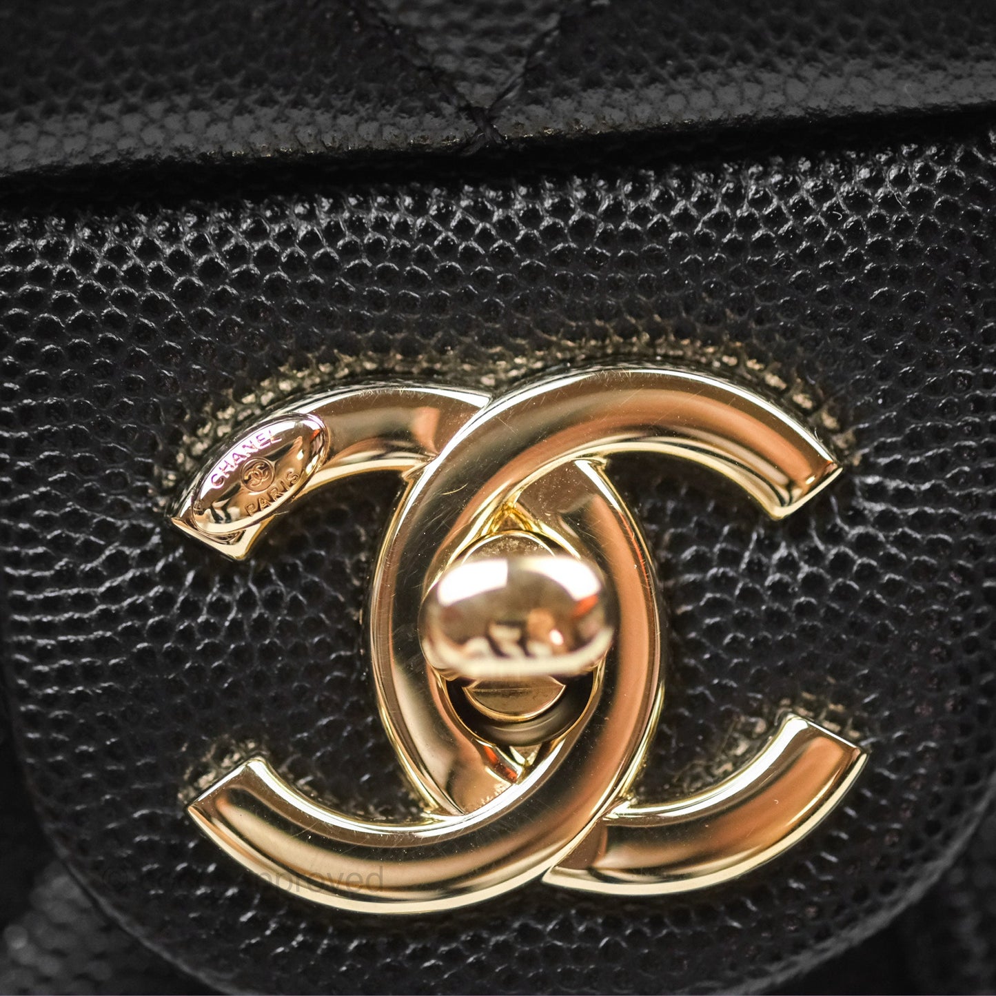 Chanel Mini Urban Spirit Backpack Black Caviar Gold Hardware 23S
