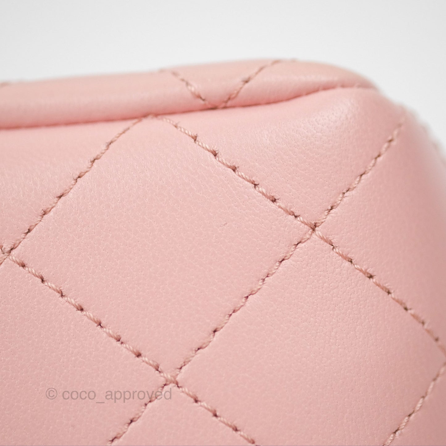 Chanel Sweet Camellia Mini Rectangular Flap Pink Lambskin Aged Gold Hardware 23S