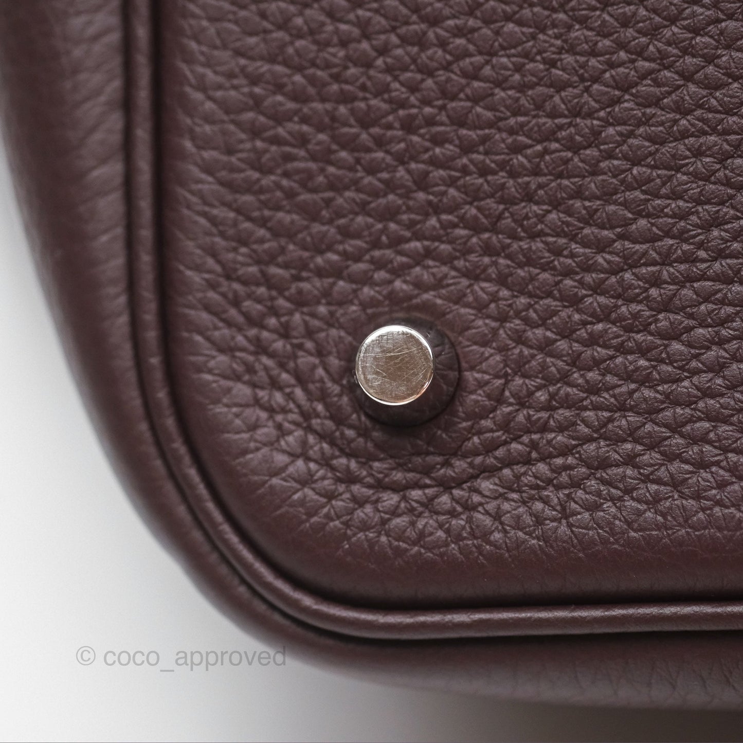 Hermès Picotin 22 Rouge Sellier Palladium Hardware