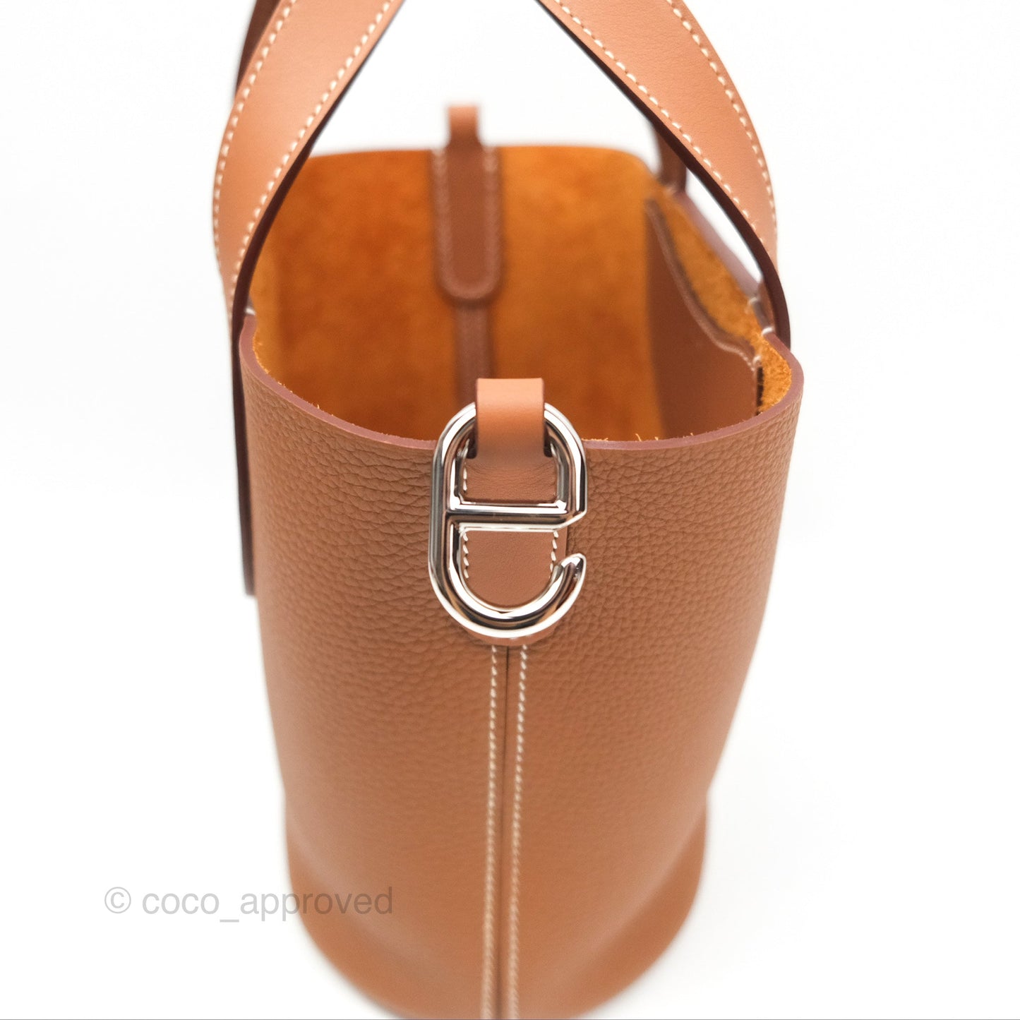 Hermes In-The-Loop 18 Gold Clemence Palladium Hardware