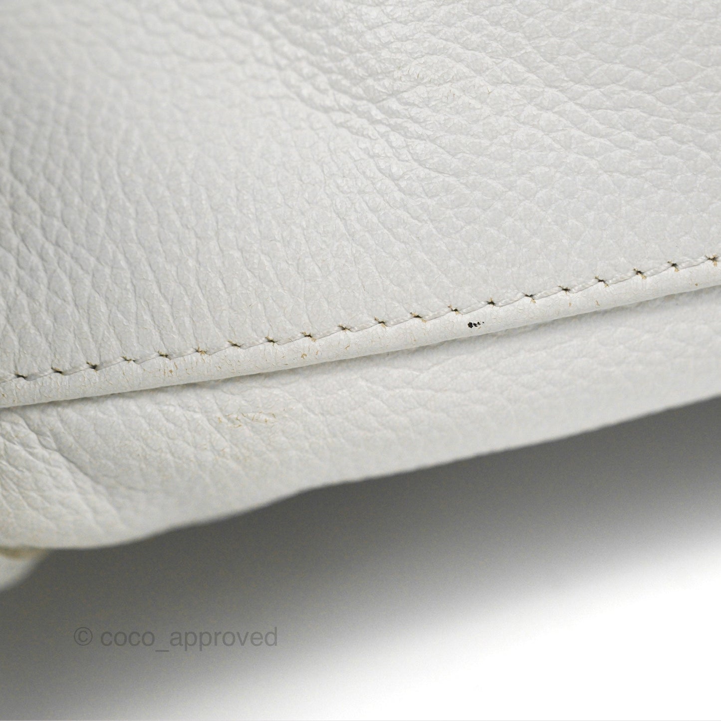 Balenciaga Classic Small City Bag White Aged Calfskin Gold Hardware