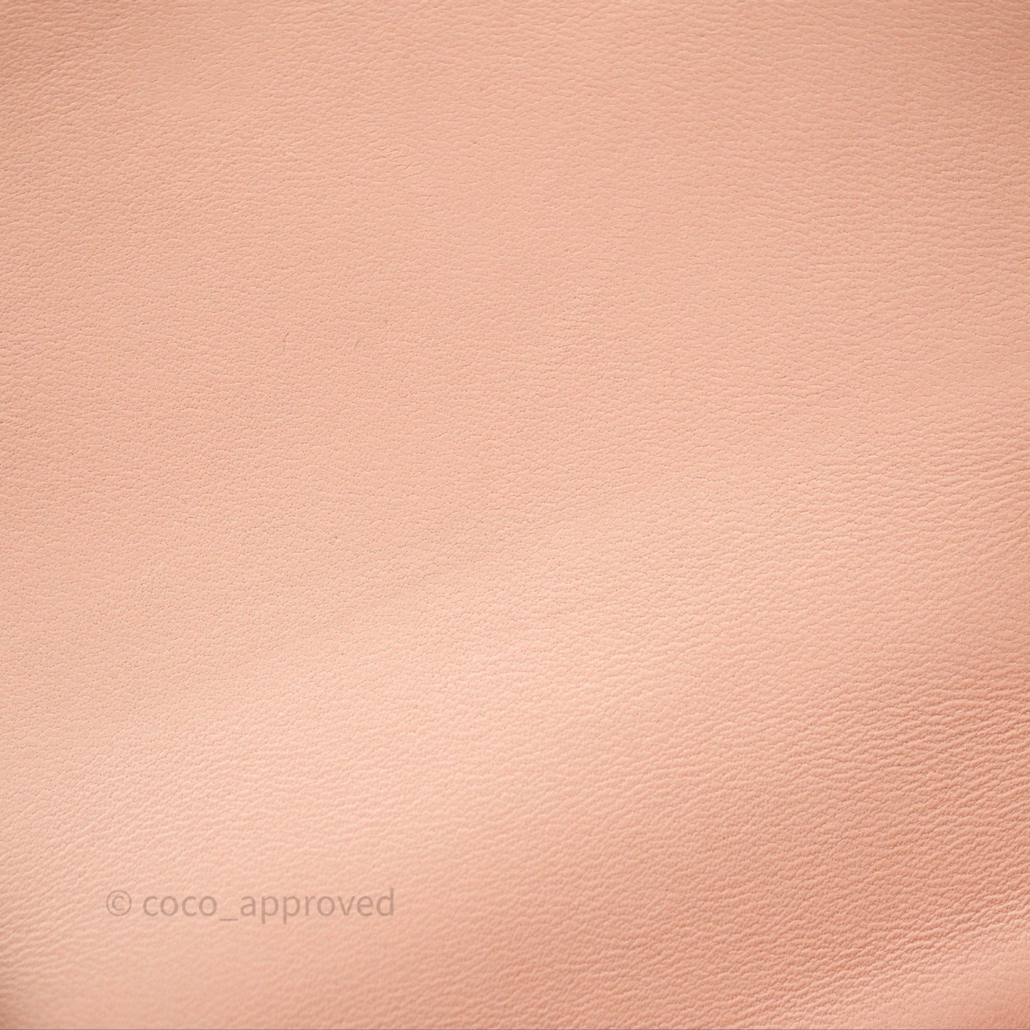 Chanel Mini Square Flap Quilted Beige Pink Lambskin Gold Hardware