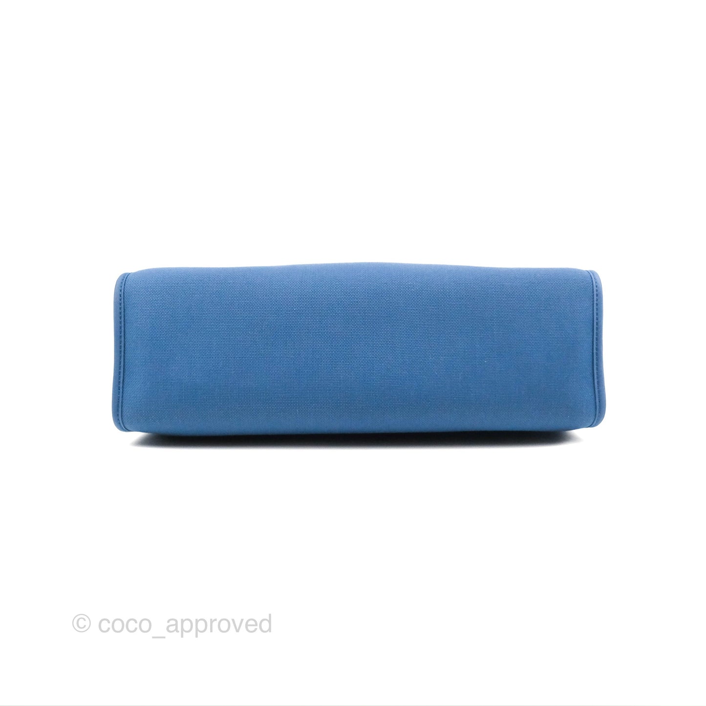 Hermès Herbag Zip 31 Rouge H/Bleu Agate Canvas Palladium Hardware