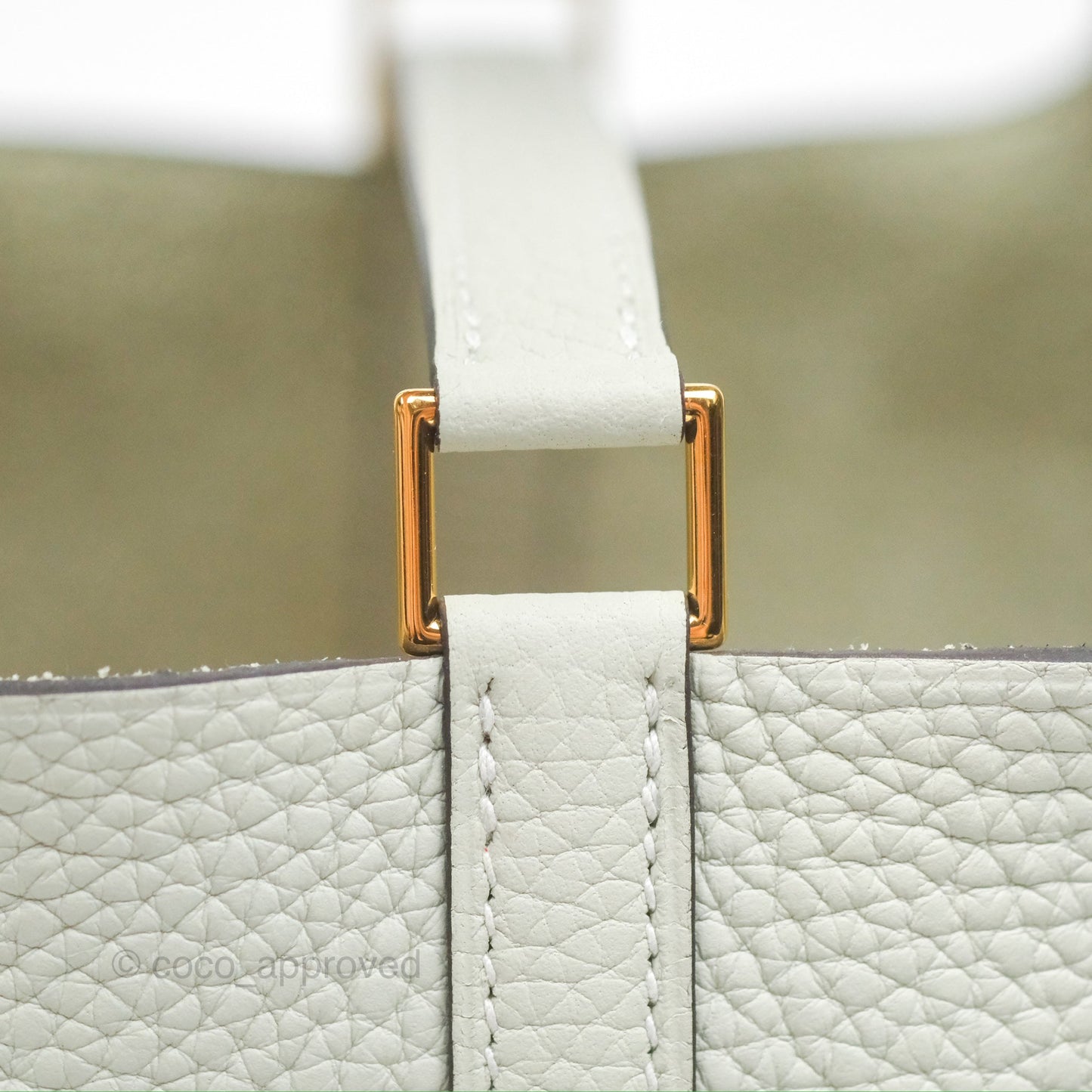 Hermès Picotin Lock 18 Gris Neve Taurillon Clemence Gold Hardware
