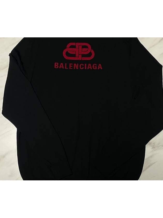 Luxury Balenciaga BB logo turtleneck sweater 105