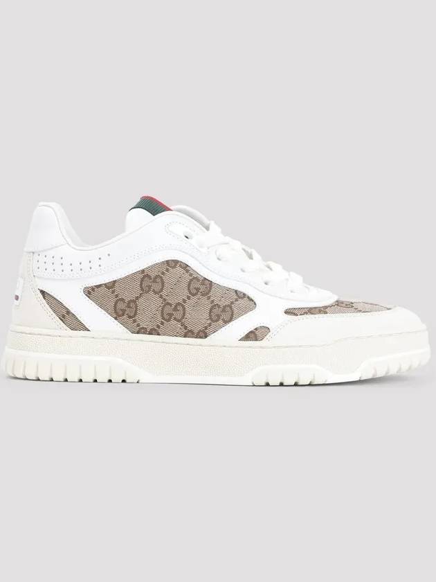 Luxury Gucci Trending 2025 Original GG Canvas Low Top Sneakers Beige White