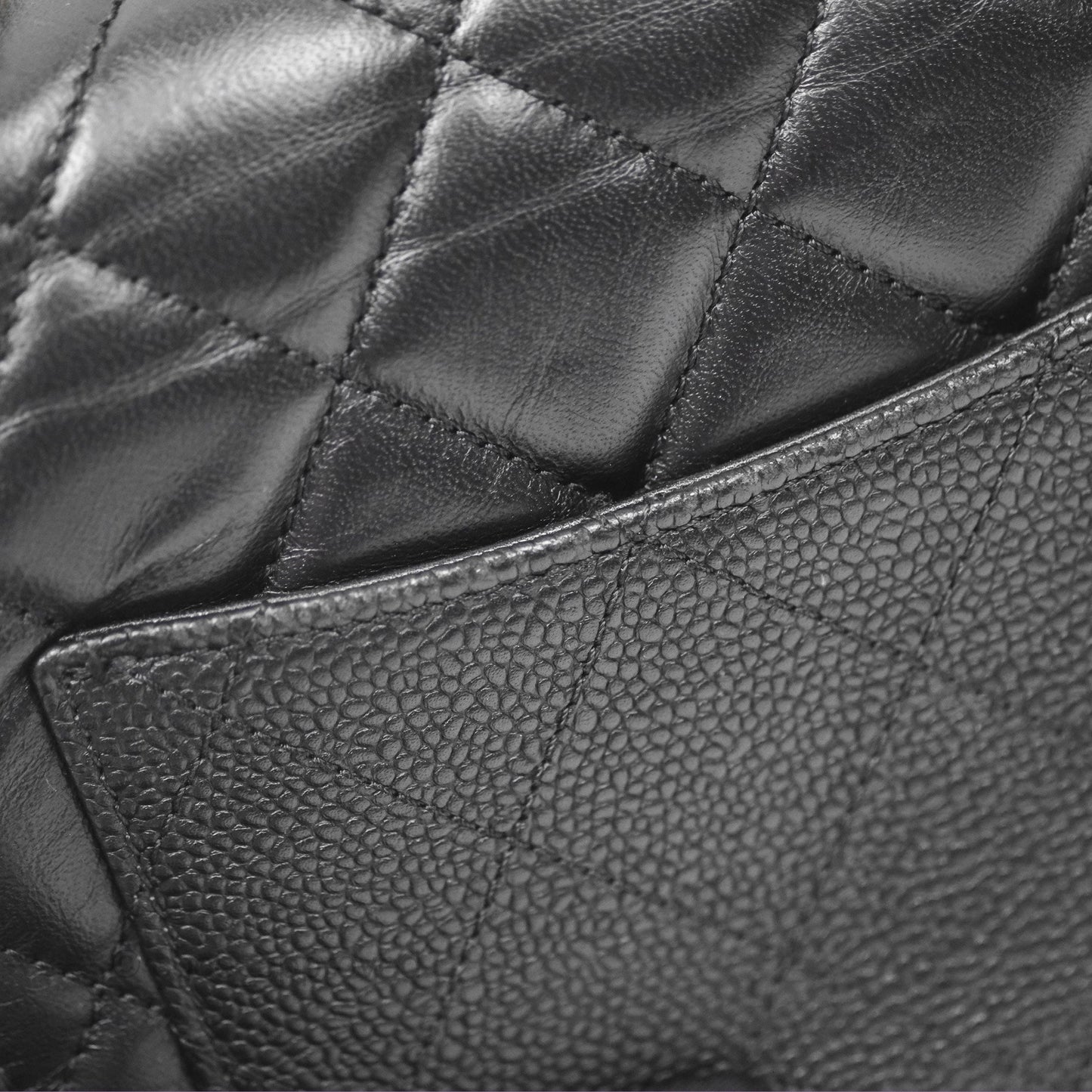 Chanel Chain Handle Small Flap Bag Black Calfskin