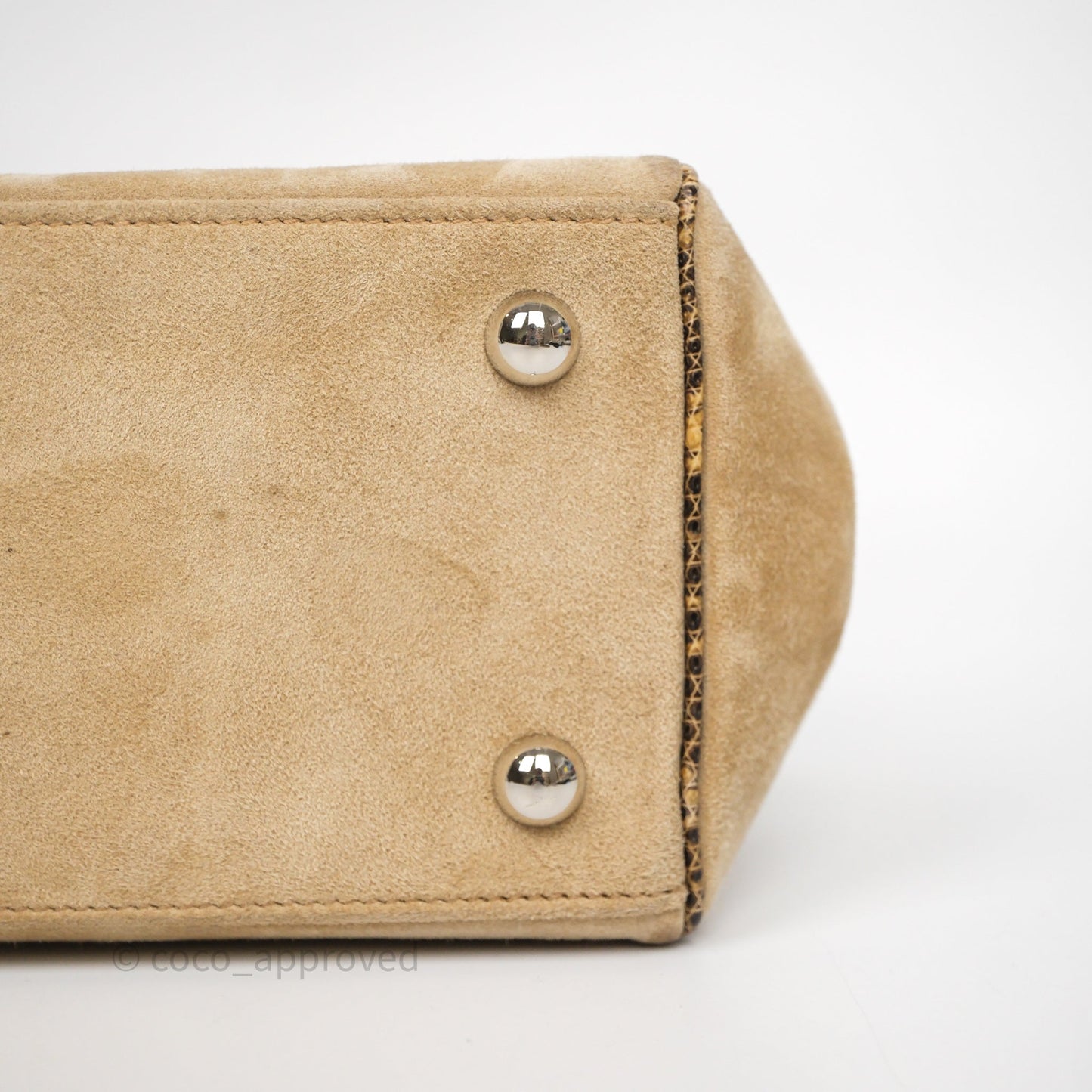 Hermès Beige Veau Doblis Salvator Lizard 27 Bombay Palladium Hardware