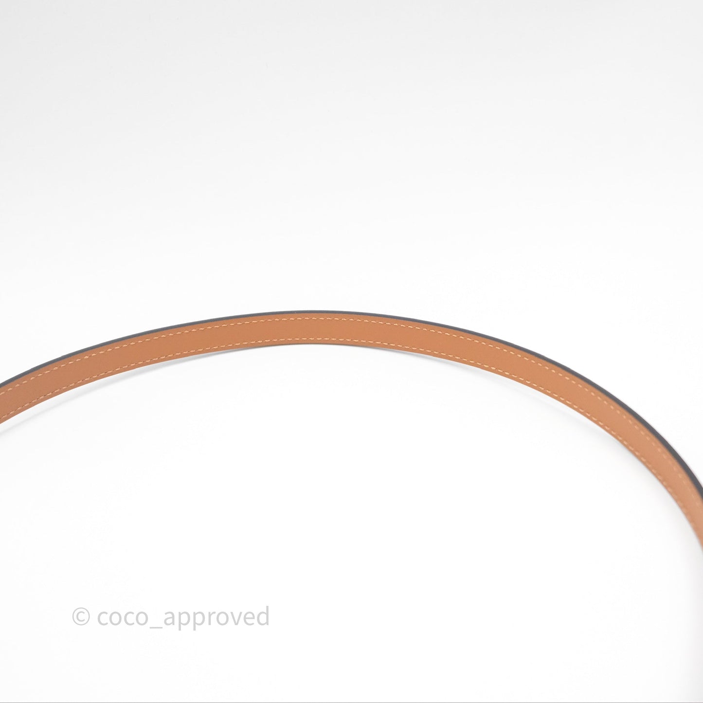 Hermès Pop H 15 Belt Noir Epsom Rose Gold Hardware