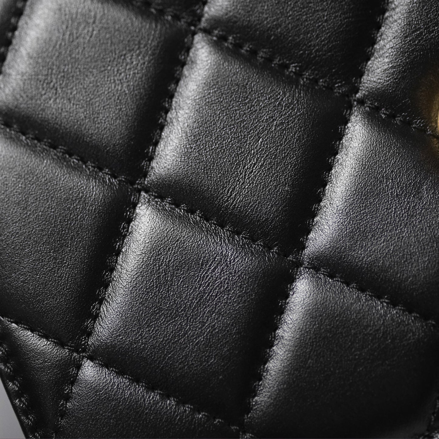 Chanel Quilted Mini Perfect Fit Adjustable Black Calfskin Gold Hardware