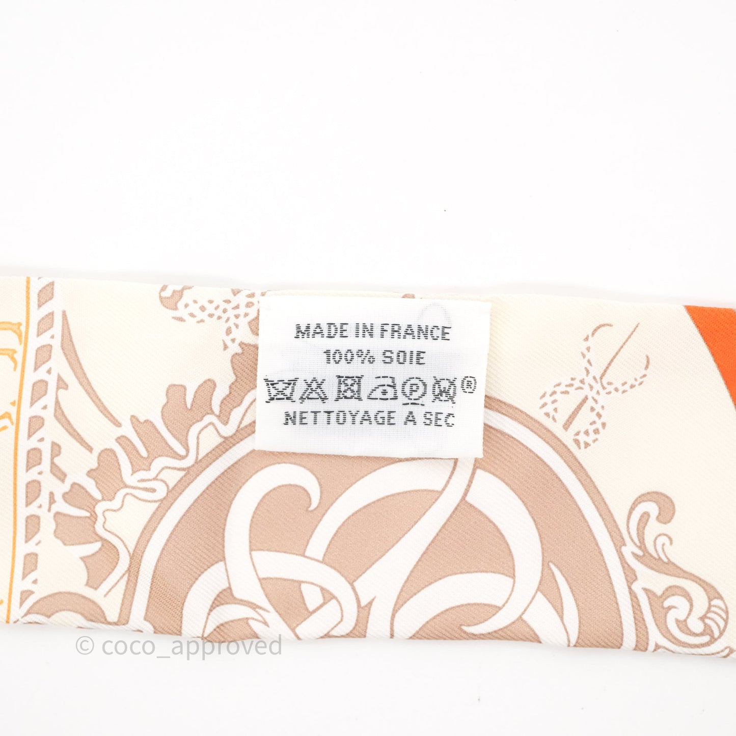 Hermès Ex-Libris Silk Twilly