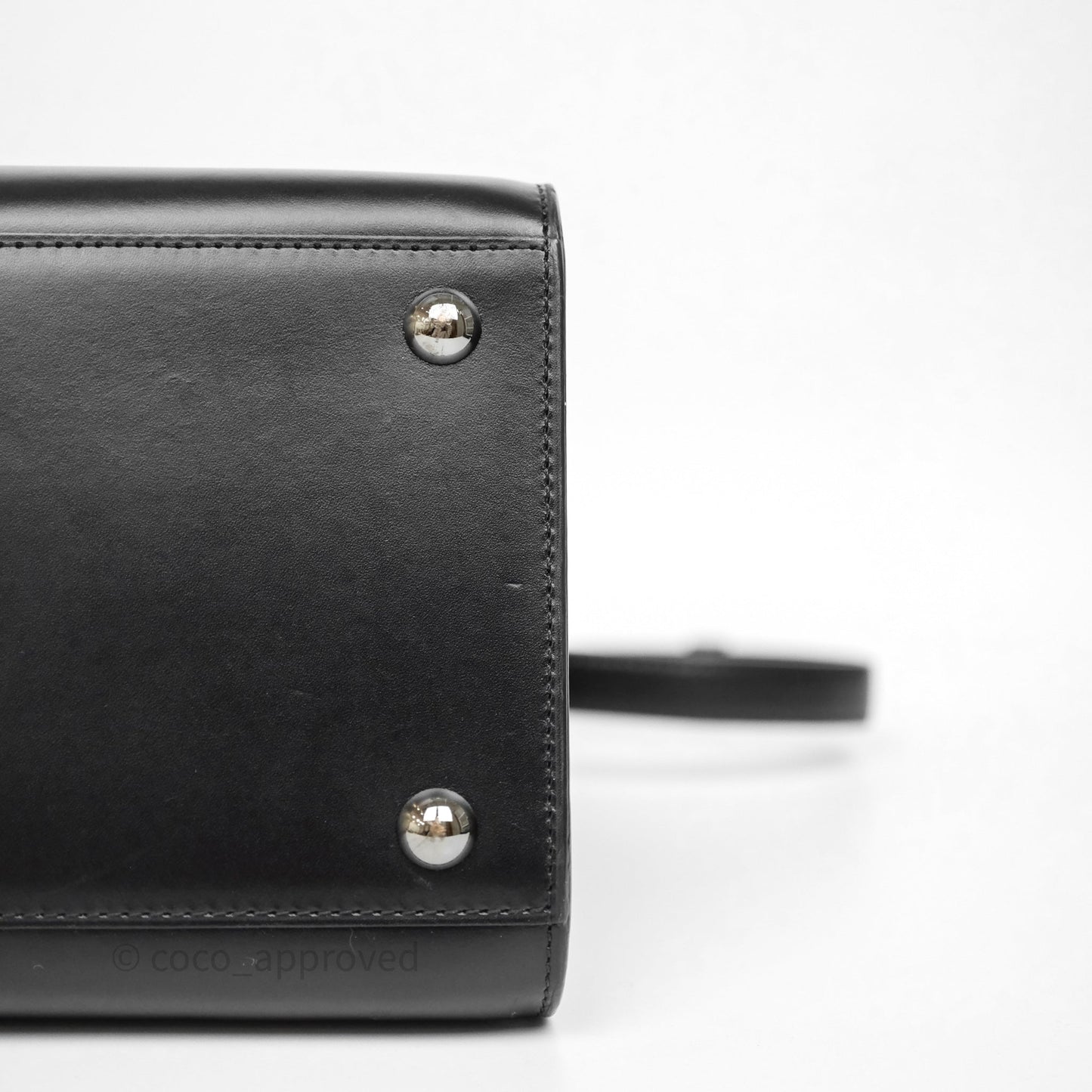 Delvaux Brillant MM Calfskin Black