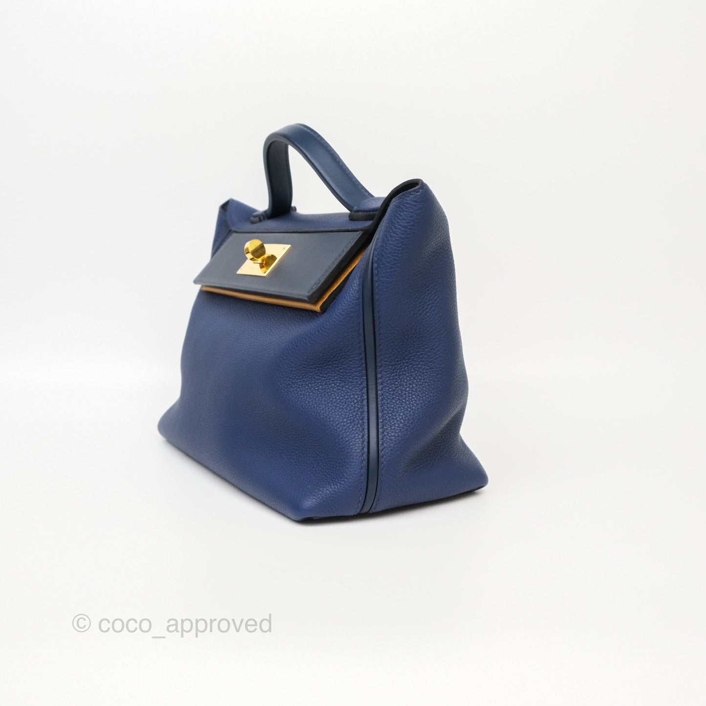 Hermès 24/24 29 Multicolor Bleu Saphir Navy Sesame TM/Swift Gold Hardware