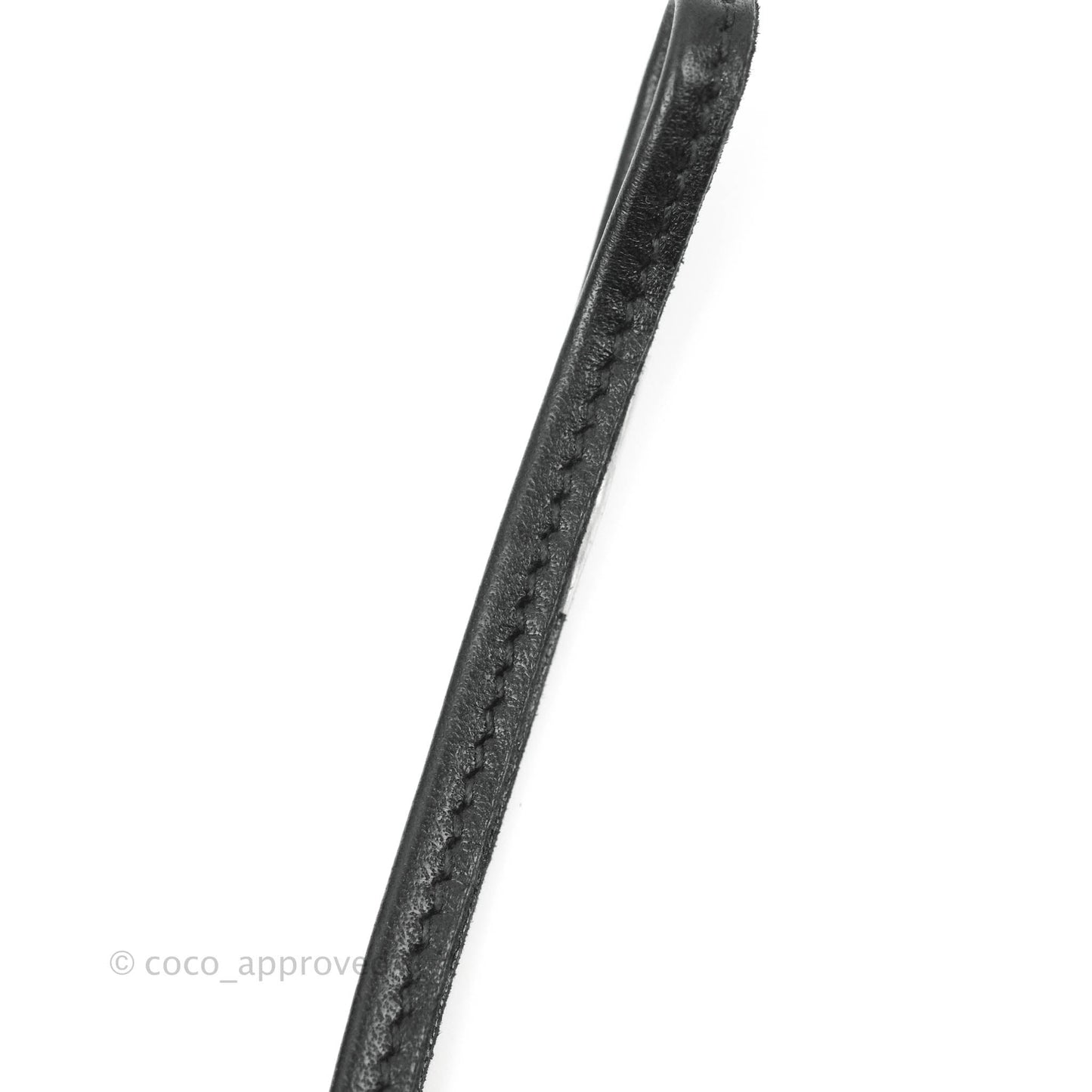 Hermes Rodeo Bag Charm Black PM
