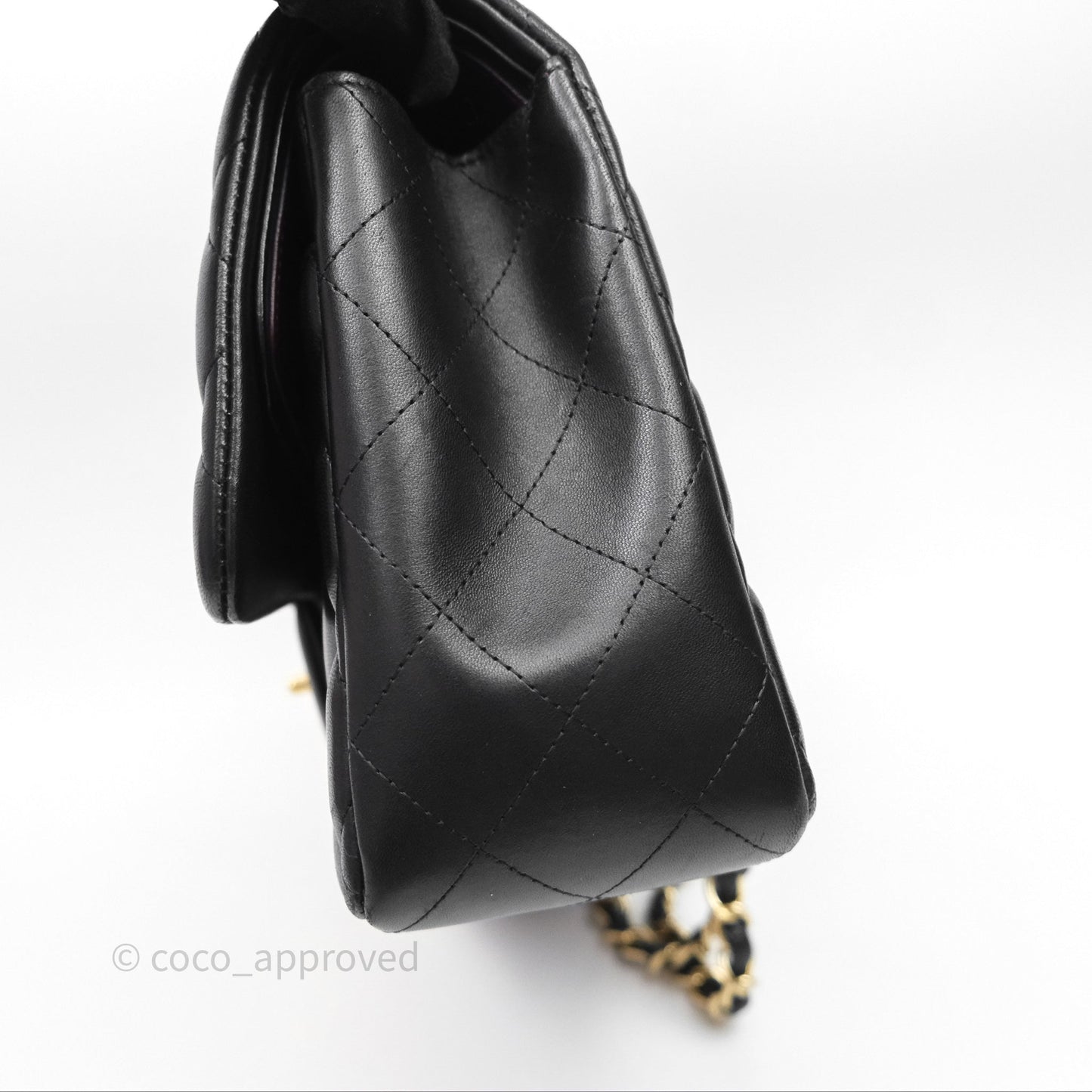 Chanel Jumbo Double Flap Black Lambskin Gold Hardware