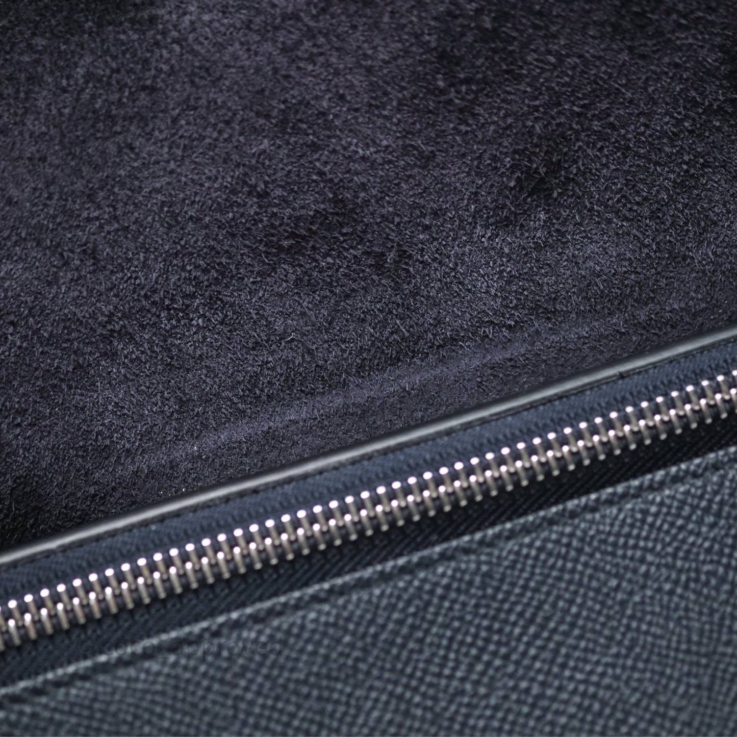 Celine Mini Belt Bag Navy Grained Calfskin Silver Hardware