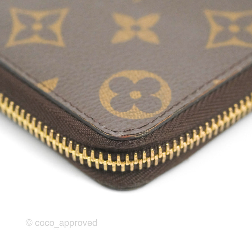 Louis Vuitton Clémence Wallet Monogram Canvas Fuchsia